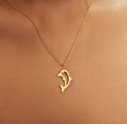 Yunus 14 Ayar Altın Kolye