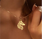 Alfa Kurt 14 Ayar Altın Kolye