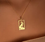 Asena 14 Ayar Altın Kolye