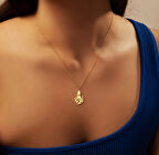 Ahtapot 14 Ayar Altın Kolye