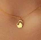 Kalplerimiz Bir 14 Ayar Altın Kolye