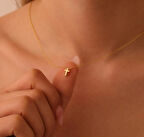 Haç 14 Ayar Altın Kolye