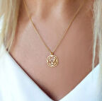 Kök Çakra 14 Ayar Altın Kolye