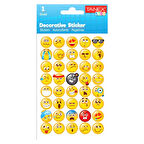 Tanex Kids Sticker Emoji Serisi 40 Parça (25028)