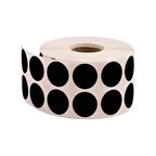 Tanex 20 Mm 2500 Li Siyah Tekli Kutu Nokta Etiket