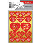 Tanex Gold Kalp Etiketi-6 2 Ad. Tnx-356