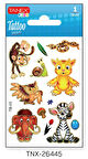 Tanex 7,5x10,5mm Safari Mini Tatoo Etiket TNX-26445