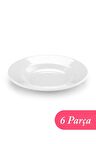 Melamin Çukur Tabak 6'lı Paket 19 Cm