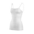 Yıldız 2185 Beyaz Modal Ayarlanabilir İp Askılı Kadın Atlet