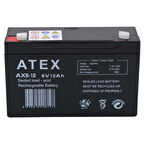 Atex AX 6-12 6 VOLT 12 AH /AKÜ