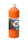 School Paint Tempera Boya 1000 ml. PSP-2206 TURUNCU