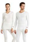 Blackspade Unisex  Beyaz Termal Üst İçlik 2. Seviye 1257