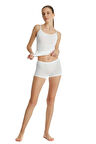 Blackspade Kadın Krem Boxer Essential 1301