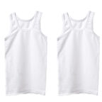 Blackspade Erkek Çocuk Beyaz Atlet 2'li Paket 9396