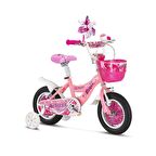 ÜMİT 1264 ACTRESS-BMX-SEPET-V-KIZ ÇOCUK BİSİKLETİ 12 JANT PEMBE