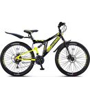 ÜMİT 2638 BLACKRIDER 2D AMS. ERKEK DAĞ BİSİKLETİ MD 26 JANT 21 VİTES LİME SİYAH