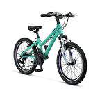 MOSSO WILDFIRE L-20-V KIZ ÇOCUK BİSİKLETİ 280H 20 JANT 18 VİTES EMERALD MOR