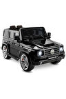 BHU12 Mercedes G65 Amg Uzaktan Kumandalı Akülü Jeep 12V 439 Siyah