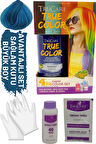 Truecolor Turkuaz Saç Boyası Seti Saç Açıcı Ve Eldivenli