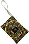 Unisex Bitcoin Portföy Clutch Çanta