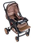 Baby Care Bc-500 Combo Maxi Pro Çift Yönlü Puset Kahve