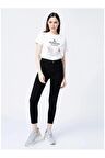 23K0565K1 Fashion Friends Kadın Jean Pantolon Siyah