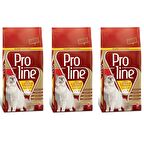 Pro Line Cat Adult Tavuklu Tavuklu Yetişkin Kedi Maması 1,5 Kg 3 Adet