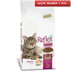 Reflex Chicken Yetişkin Tavuklu Kedi Maması 1 Kg AÇIK