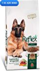 Reflex Kuzu Etli-Pirinçli-Sebzeli Küçük Irk Yetişkin Açık Kuru Köpek Maması 1 kg