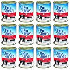 Proline Line Kuzu Etli Yetişkin Yaş Köpek Maması 12x415 gr