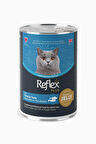 Reflex Plus Jöle içinde Et Parçacıklı Alabalıklı Ve Ton Balıklı Yetişkin Kedi Maması 400 gr