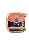 Plus Alu Tray 85 gr Karides ve Somonlu Pate Kıyılmış Küçük ırk köpek için Yaş mama
