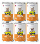 King Et Parçacıklı Tavuklu Yavru Kedi Konserve 400 Gr*6 ADET