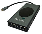 Daytona W13  13'lü USB C hub=>Tip-C+HDTV+2USB3.0+ VGA+SD+TF