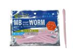 Captain 3456 Mad Bite Worm 10cm Aromalı LRF Silikonu 1.3gr 10'lu Paket Pembe
