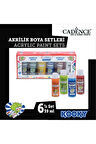 Kooky Akrilik Boya 59ml 6 Lı Set1