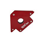 Rox Wood 0072 Manyetik Açılı Kaynak Tutucu Mıknatıs Gönye