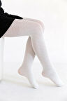 NOKTA ÇOCUK KÜLOTLU ÇORAP BEYAZ