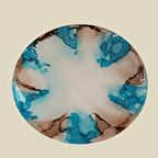 Basıc Sunum Yuvarlak Tabak 21 CM