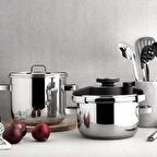 Schafer Compact Inox Düdüklü Tencere Seti 2 Li -4 Parça