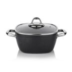 Schafer Gastronomıe 26Cm Granit İnd.Derin Tencere