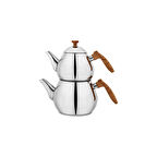 Schafer Tea Chef Küçük Boy Çaydanlık Takımı 4 Parça-Kahve