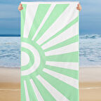 Schafer Home Sun Plaj Havlu 75x150-Yeşil
