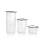 Schafer Hold 3 lü Saklama Kabı-Su Yeşili