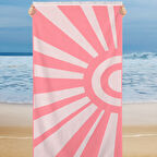 Schafer Home Sun Plaj Havlu 75x150-Pembe