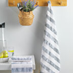 Schafer Home Alessa 2 li Kurulama Bezi 40x60 Cm-Antrasit