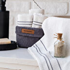 Schafer Home Daily 4 lü Havlu Seti 30x50 Cm-Antrasit