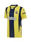 Fenerbahçe Orijinal Lisanslı Unisex 2024-2025 Yeni Sezon Sarı Lacivert Çubuklu Forma