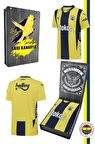 Fenerbahçe Orijinal Lisanslı Unisex 2024-2025 Yeni Sezon Sarı Lacivert Çubuklu Forma Kutulu