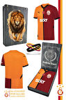Galatasaray Orijinal Lisanslı 24/25 Parçalı Forma Spor Bileklik Set Aslan Baskılı Hediyel